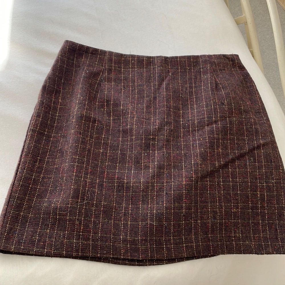 Hundred percent wool lined miniskirt by for Joseph
